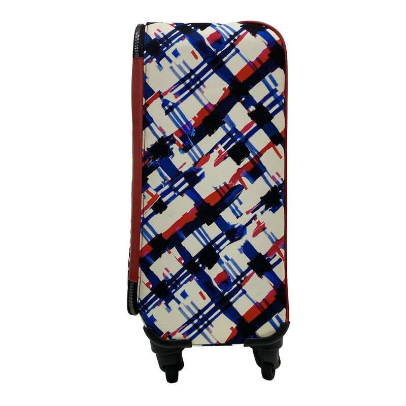 Chanel Carrier Bag Airline White Red Multi Vintage Silver Multi