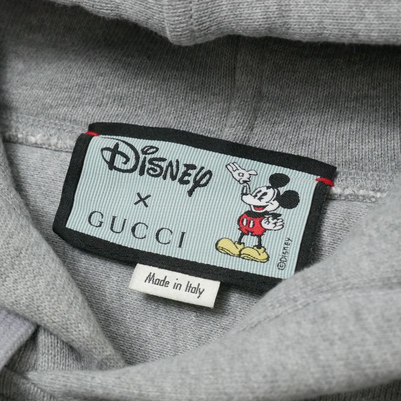 Gucci Disney Hoodie S Collaboration Mickey Mouse GG Web