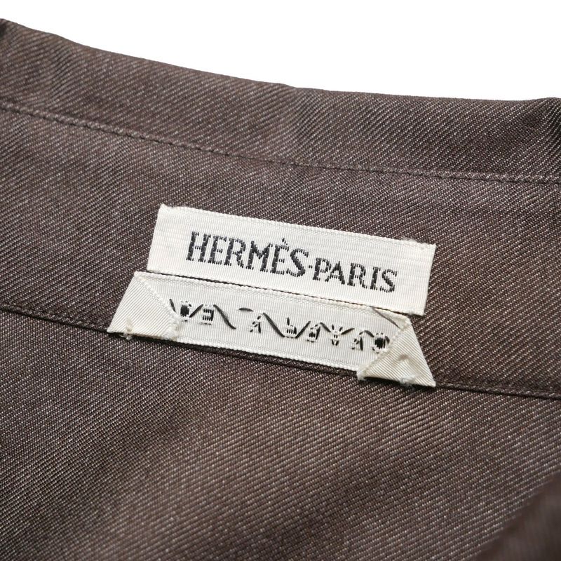 Hermes Vals Long Sleeve Shirt 42 Martin Margiela Era