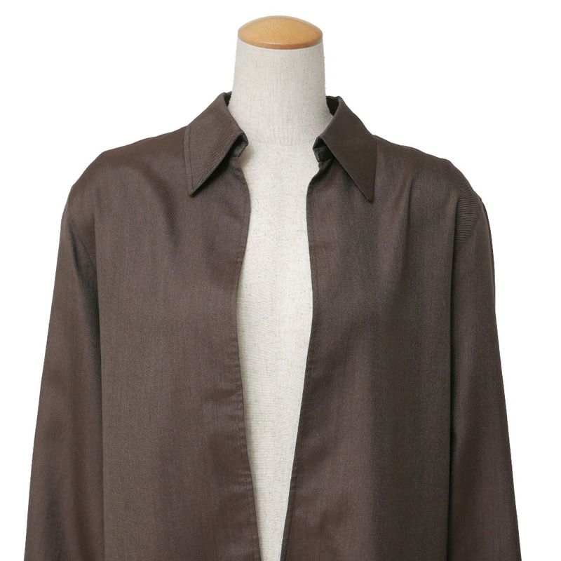 Hermes Vals Long Sleeve Shirt 42 Martin Margiela Era