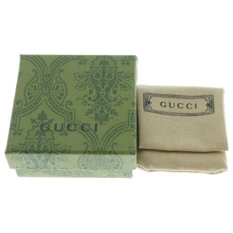 Gucci Interlocking Necklace Silver Pendant