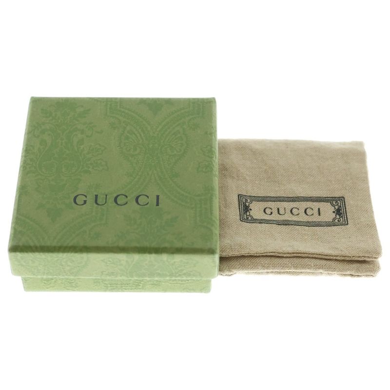 Gucci Interlocking Necklace Silver Pendant