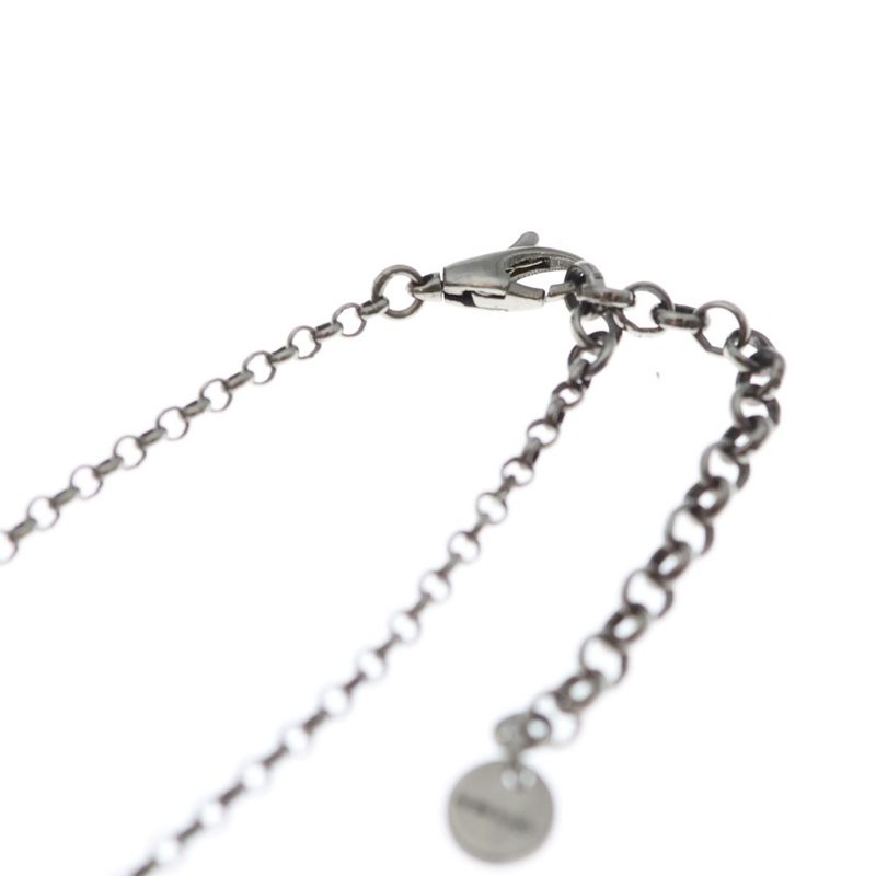 Gucci Interlocking Necklace Silver Pendant
