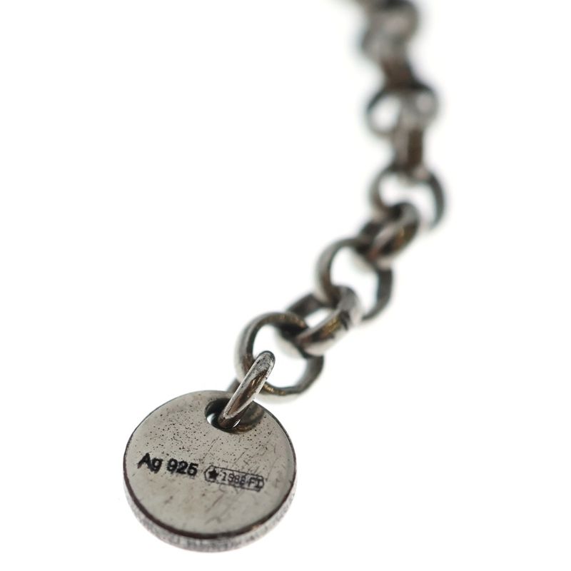 Gucci Interlocking Necklace Silver Pendant