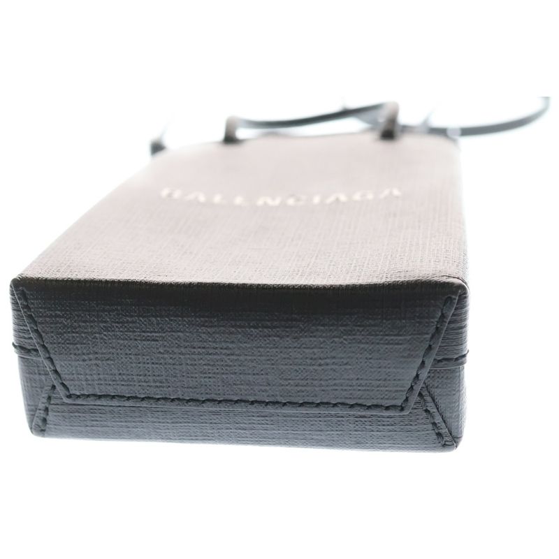 Balenciaga Shopping Phone Hold Leather Shoulder Bag