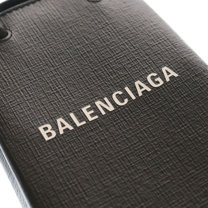 Balenciaga Shopping Phone Hold Leather Shoulder Bag