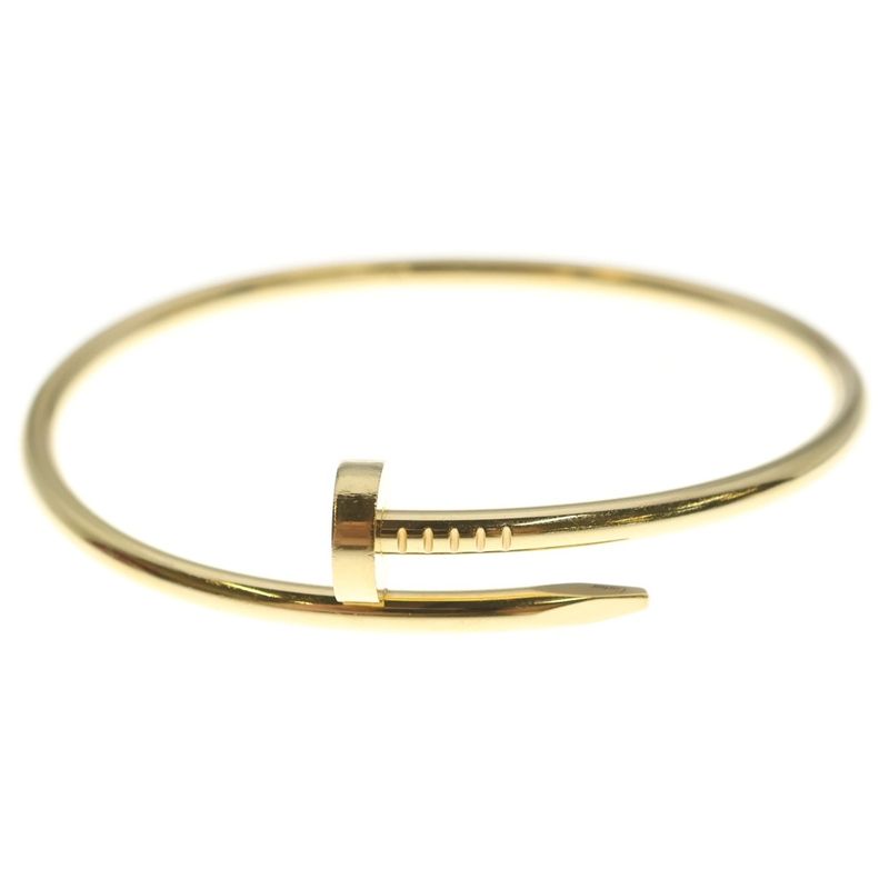 Cartier Juste Un Clou Bracelet Classic Bangle 18K YG Yellow Gold