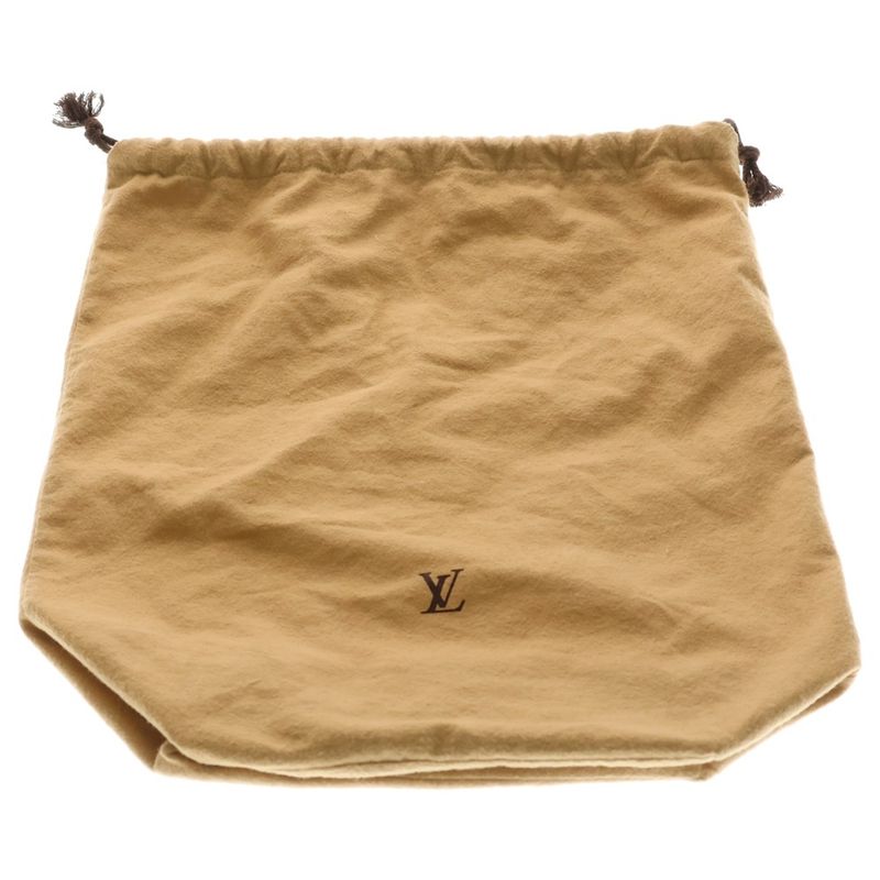 Louis Vuitton Monogram Noe Shoulder Bag Drawstring Brown