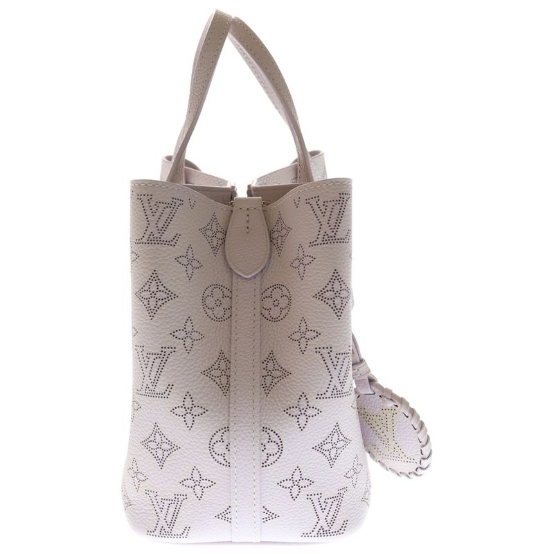 Louis Vuitton Mahina Blossom PM Misty Lilac 2-Way Shoulder Bag Tote Light Purple