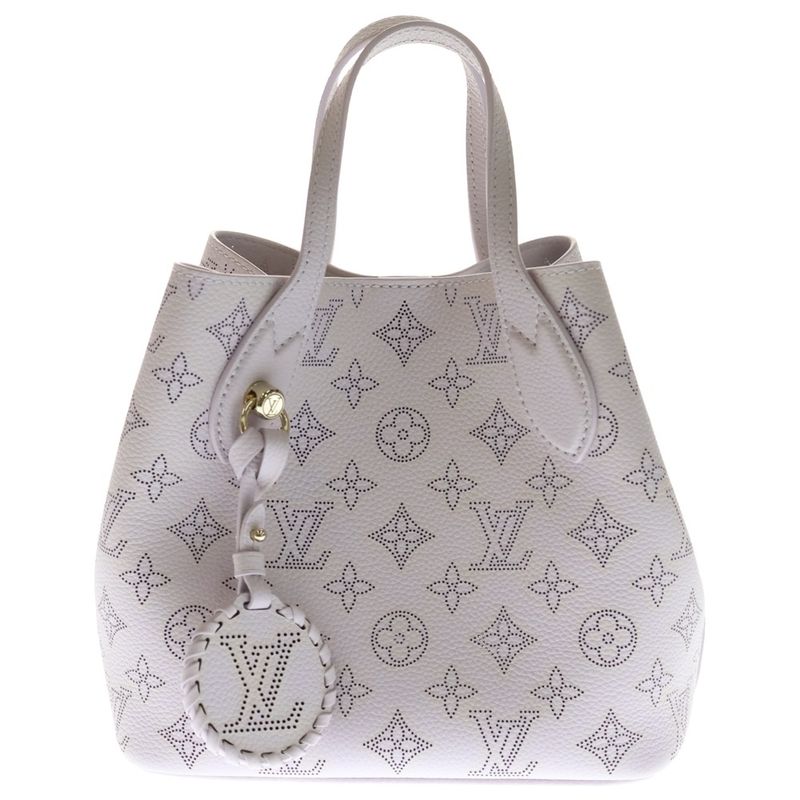 Louis Vuitton Mahina Blossom PM Misty Lilac 2-Way Shoulder Bag Tote Light Purple