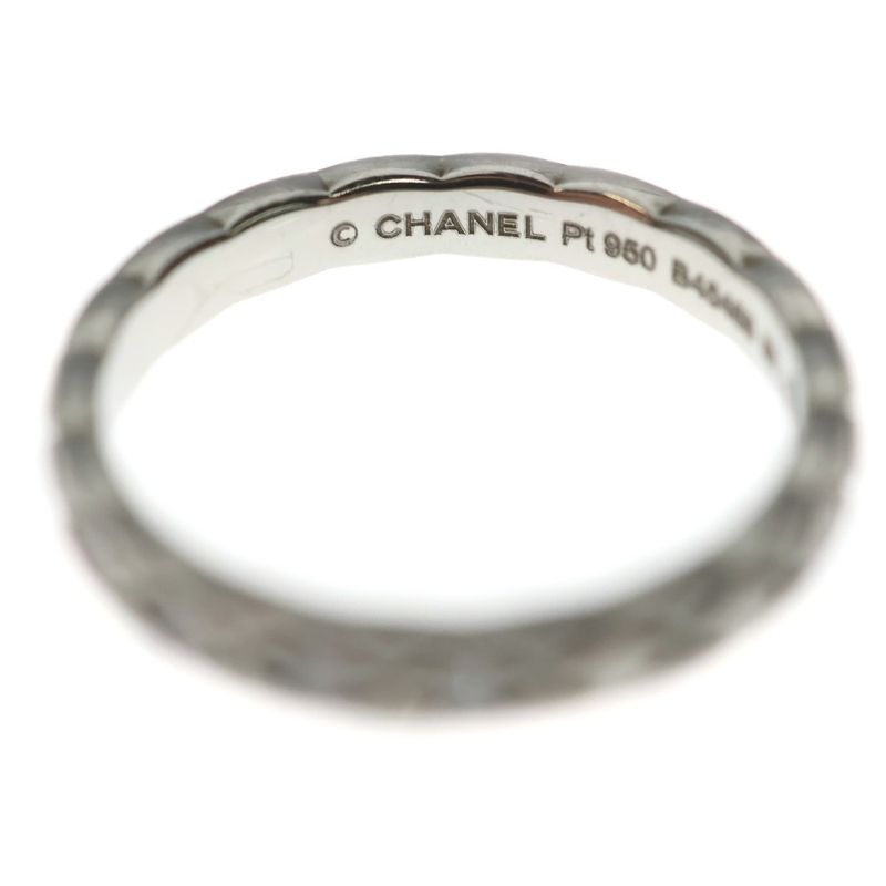 Chanel Coco Crush Small Diamond Ring Platinum