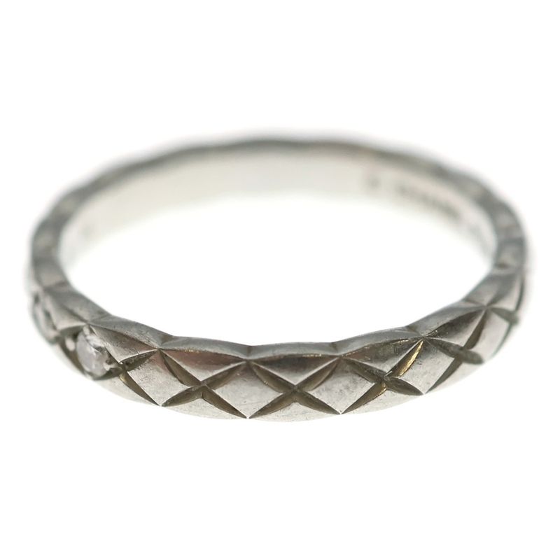 Chanel Coco Crush Small Diamond Ring Platinum