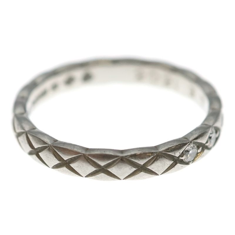 Chanel Coco Crush Small Diamond Ring Platinum