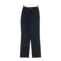 Hermes French Cotton Zip Fly Straight Pants Black
