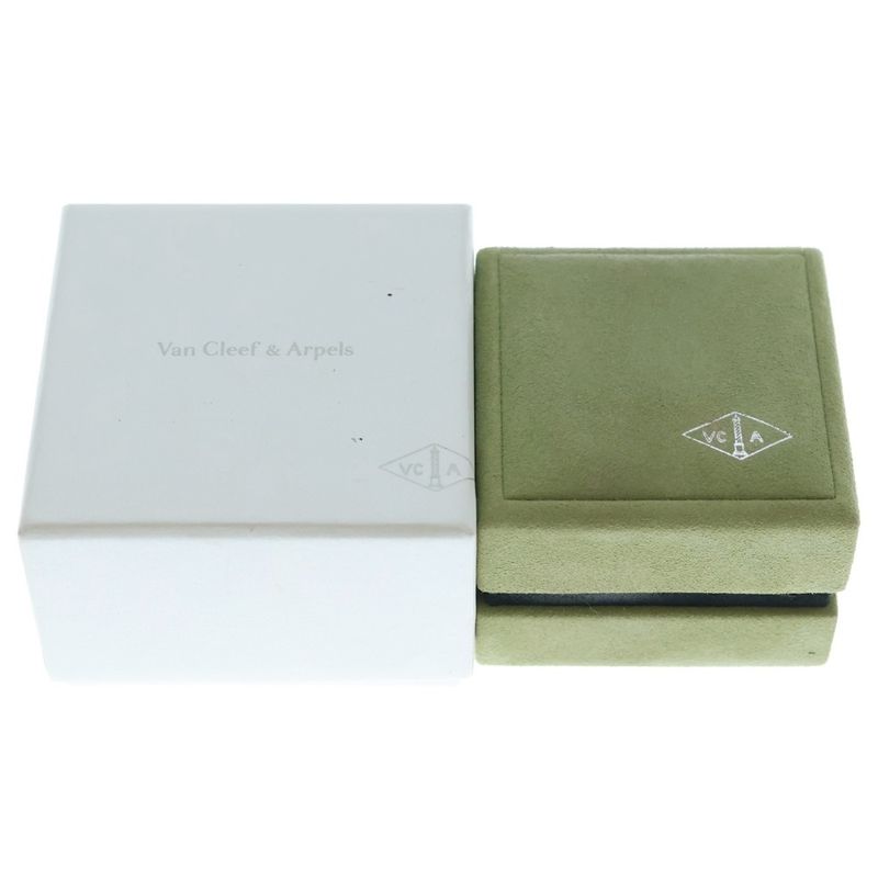 Van Cleef & Arpels Sweet Alhambra Mother of Pearl Necklace 18K YG Pendant