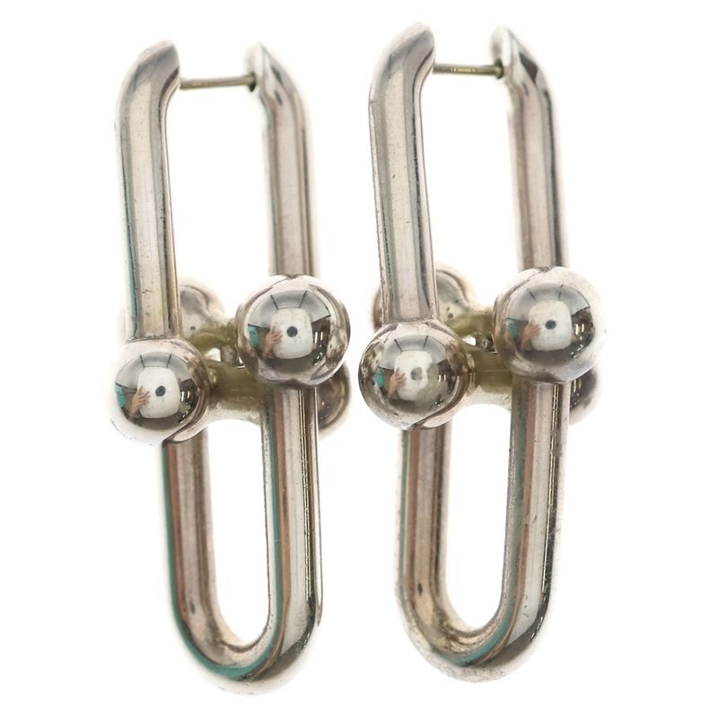 Tiffany & Co Extra Large Earrings Silver