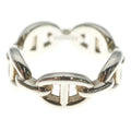 Hermes Chaine D'ancre Ring Silver
