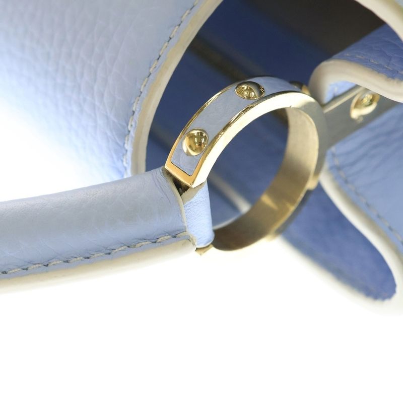 Louis Vuitton Capucines BB Candy Blue 2-Way Shoulder Bag Light