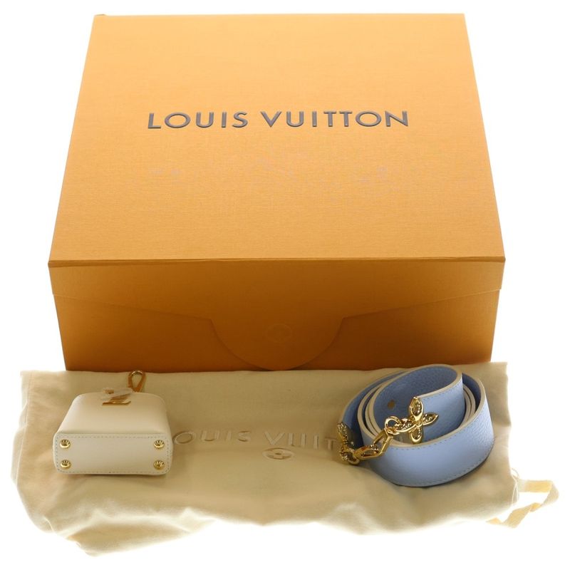 Louis Vuitton Capucines BB Candy Blue 2-Way Shoulder Bag Light