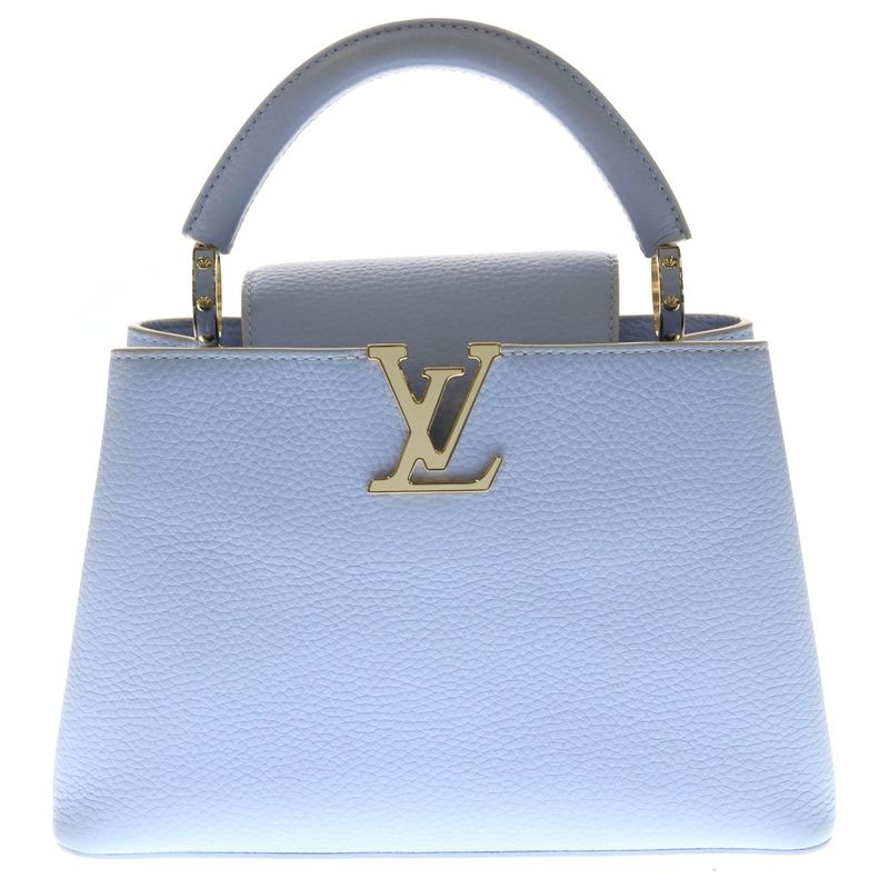 Louis Vuitton Capucines BB Candy Blue 2-Way Shoulder Bag Light