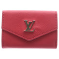 Louis Vuitton Portefeuille Lock Mini Compact Wallet Trifold Coin Case