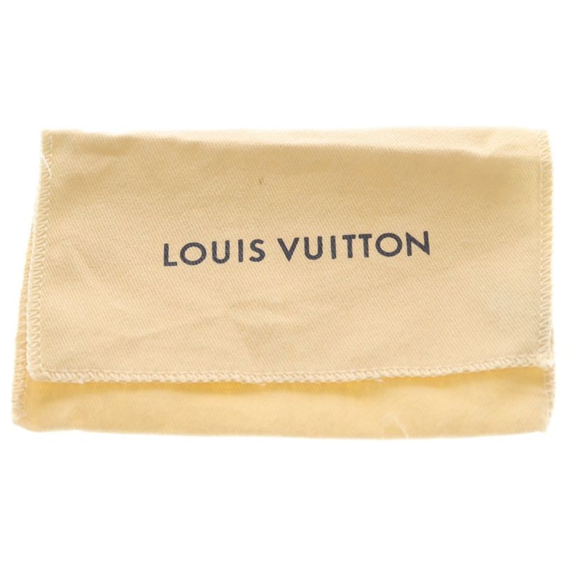 Louis Vuitton Portefeuille Lock Mini Compact Wallet Trifold Coin Case