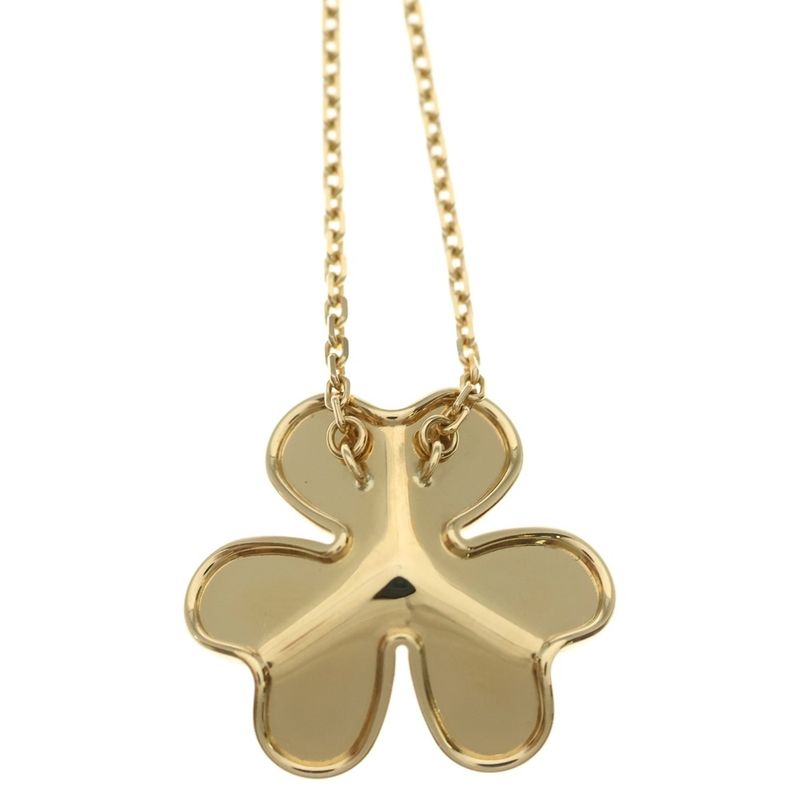 Van Cleef & Arpels Frivole Large Diamond Necklace Pendant 18K YG
