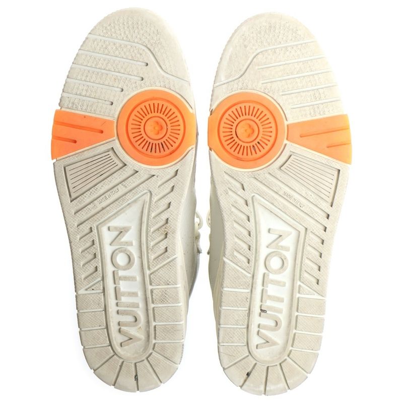 Louis Vuitton LV Trainer High Cut Sneakers White