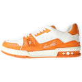 Louis Vuitton LV Trainer Sneaker White Orange