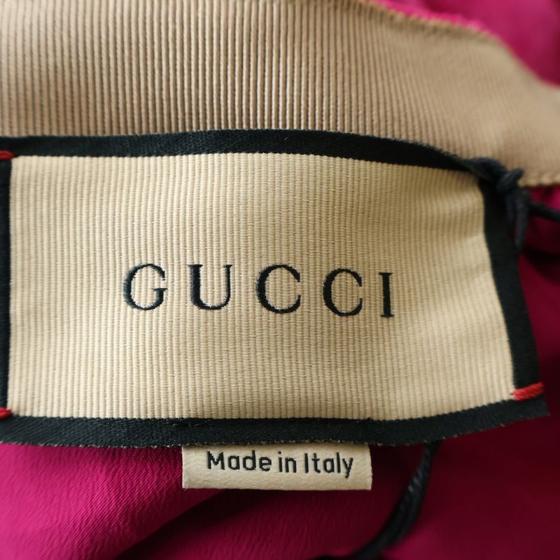 Gucci Belted Velour Velvet Skirt Pink