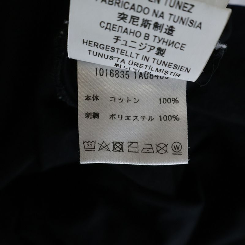 Versace Medusa Logo Embroidery Short Sleeve T-Shirt Black