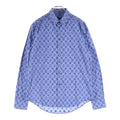 Louis Vuitton Monogram All Over Jacquard Chambray Shirt