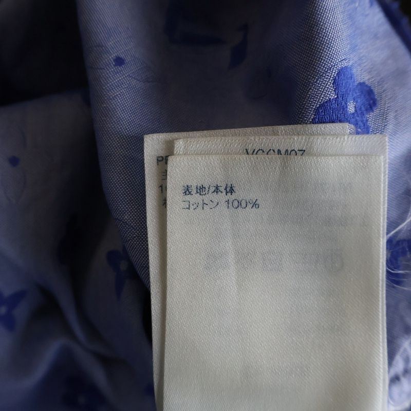 Louis Vuitton Monogram All Over Jacquard Chambray Shirt