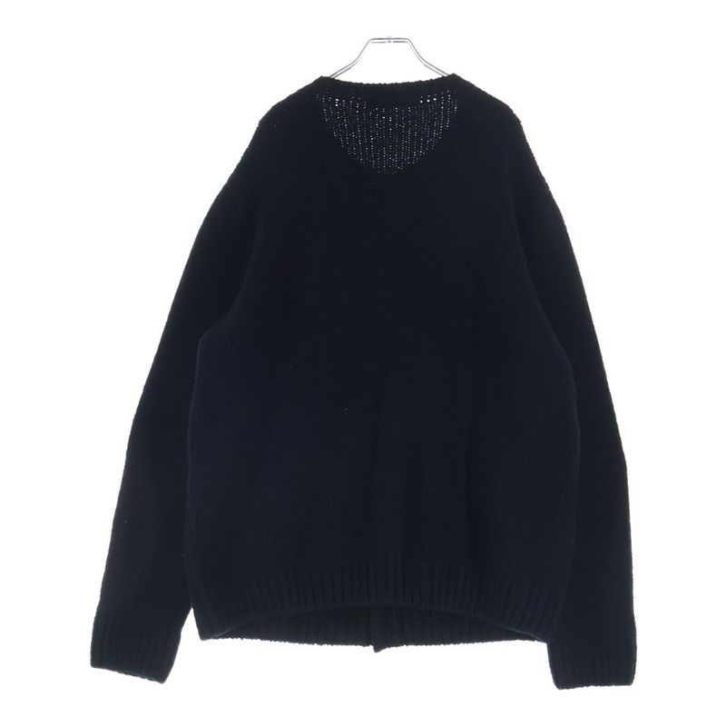 Louis Vuitton Chunky Intarsia Cardigan Qnc Black