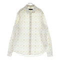Louis Vuitton Monogram Sand Long Sleeve Shirt White Beige