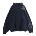 Balenciaga Washed Black Logo Embroidery Sweater