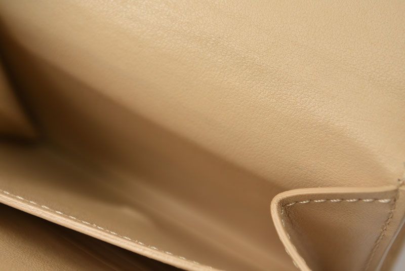 Celine Wallet Mini Trifold Beige Small