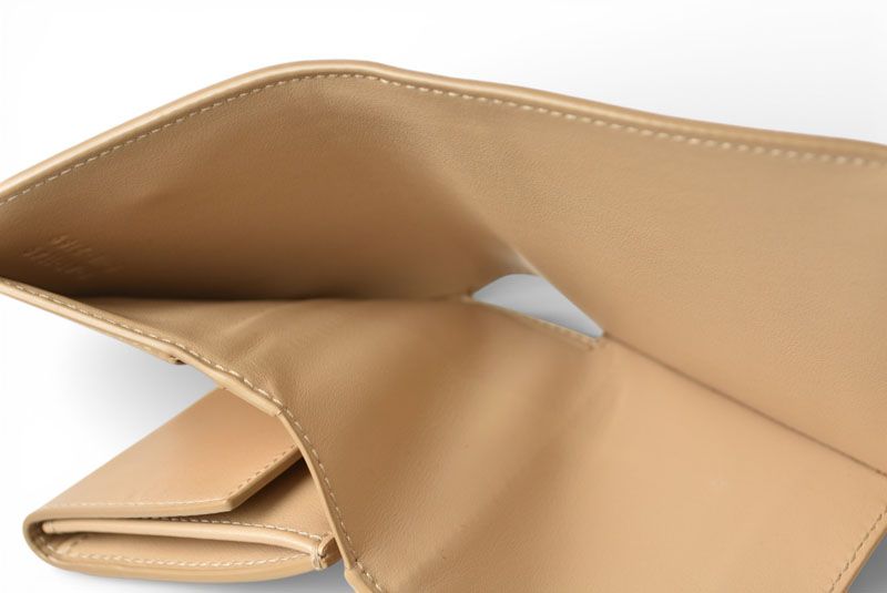 Celine Wallet Mini Trifold Beige Small