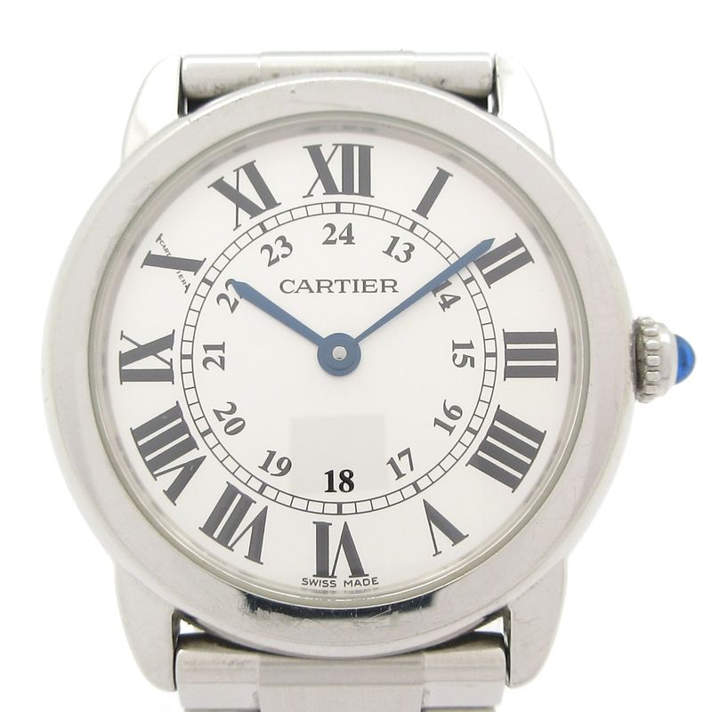 Cartier Watch Rondo Solo SM SS Silver