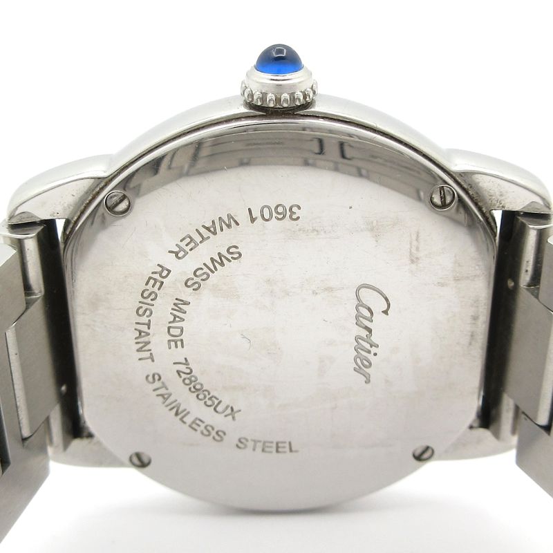 Cartier Watch Rondo Solo SM SS Silver