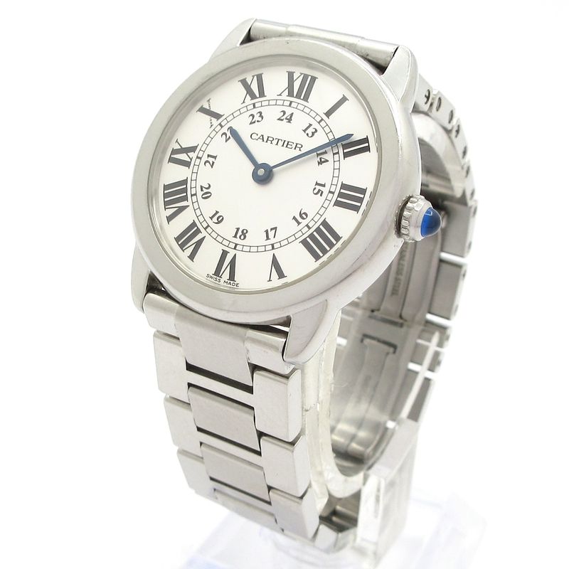 Cartier Watch Rondo Solo SM SS Silver