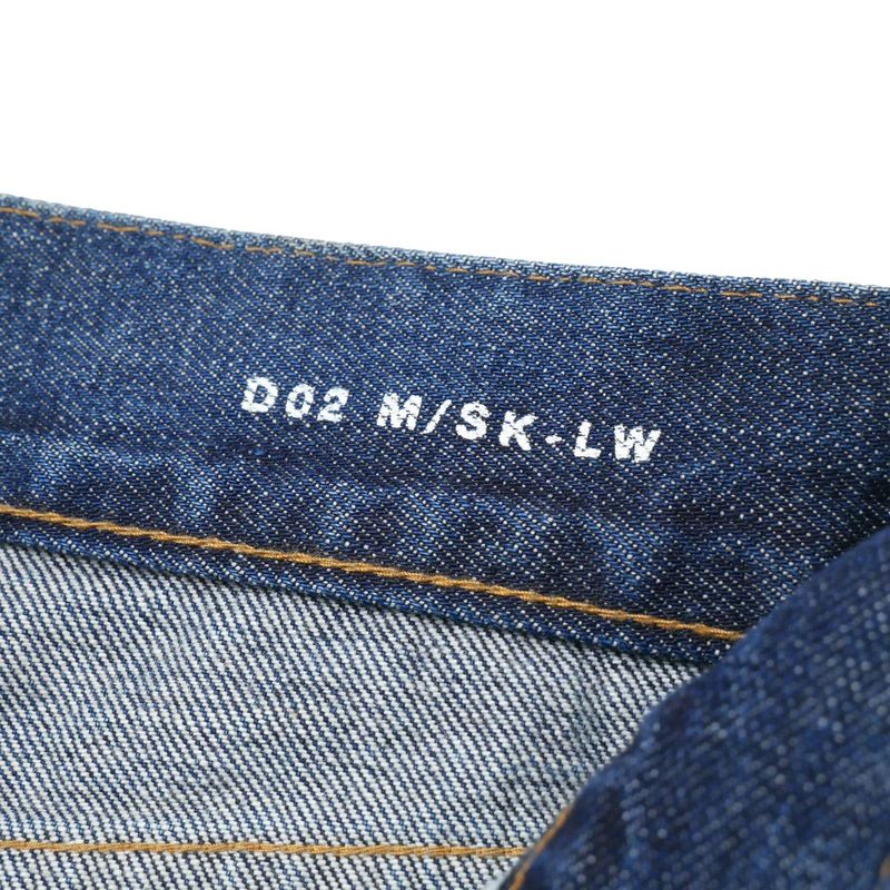 Saint Laurent Paris Denim Pants 29 Repaired Cut Off Indigo