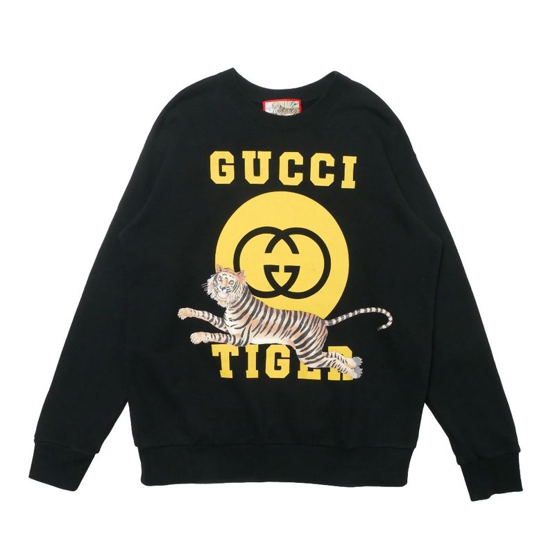 Gucci Sweatshirt S Trainer Taiga GG Logo Print Sneaker