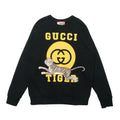 Gucci Sweatshirt S Trainer Taiga GG Logo Print Sneaker