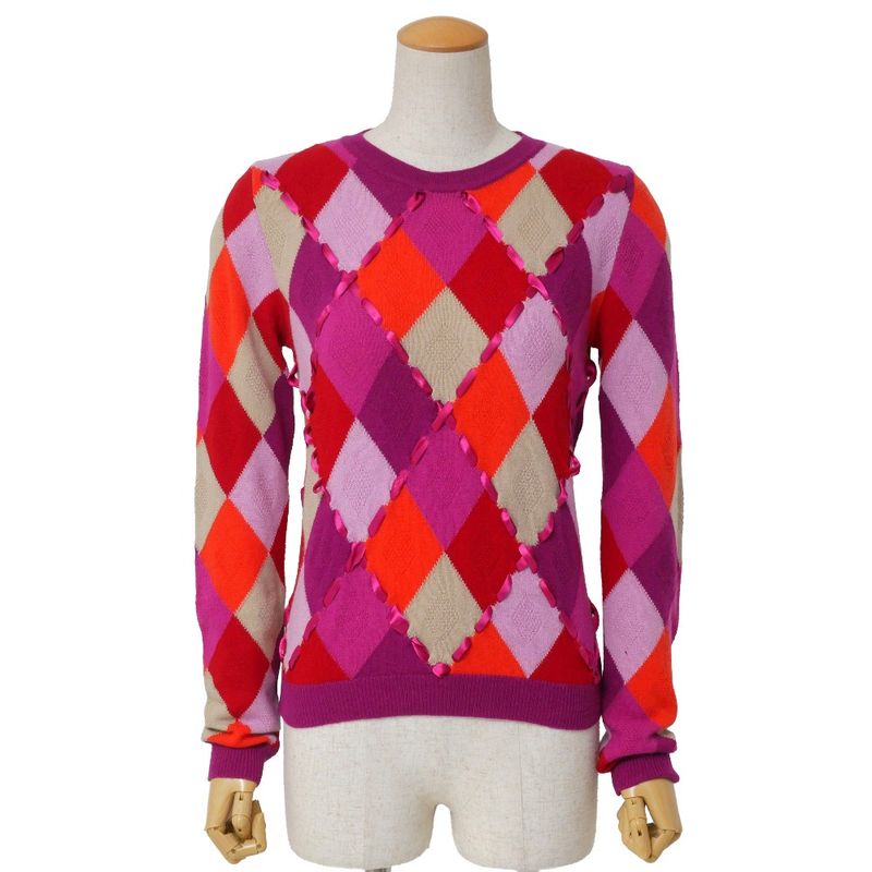 Dior Sweater 36 Agile Long Sleeve Knit