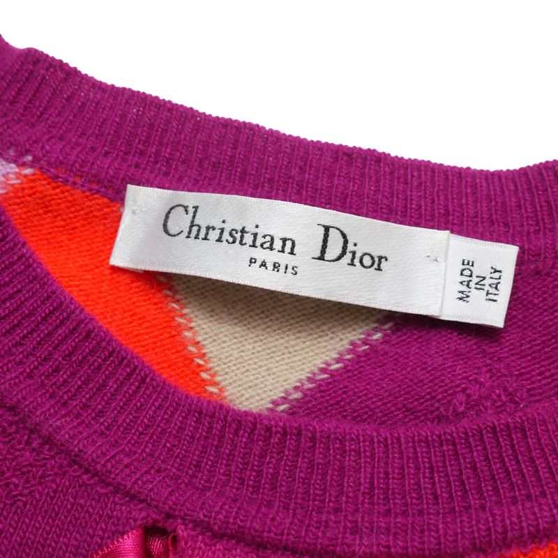 Dior Sweater 36 Agile Long Sleeve Knit