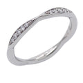 Chanel Ring Diamond Camellia Half Eternity Platinum