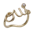 Dior Ring Diamond Amule Amour Oui Yellow Gold