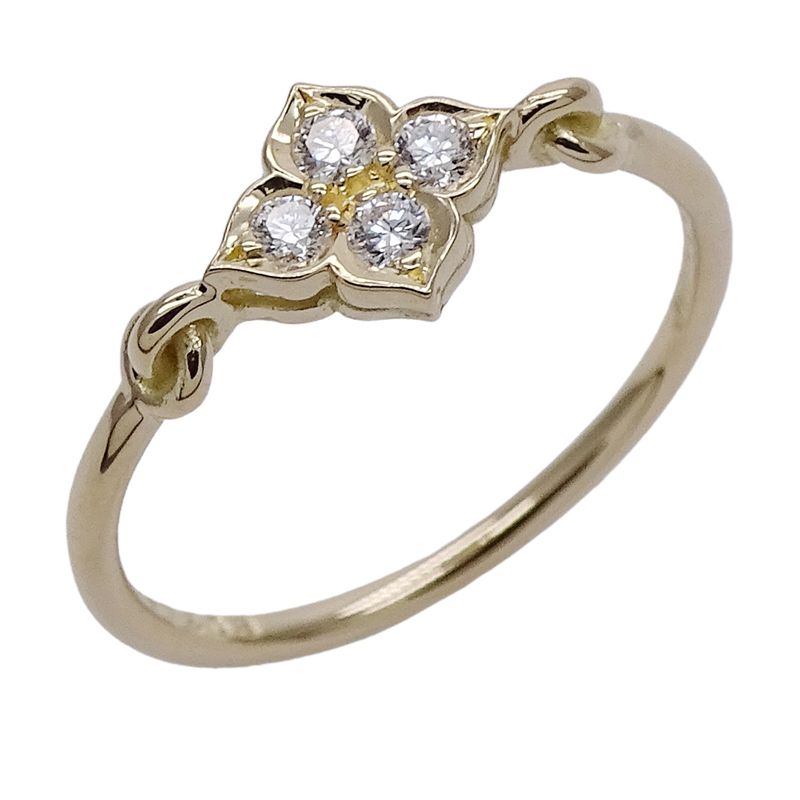 Cartier Ring Diamond Hindu Yellow Gold 51