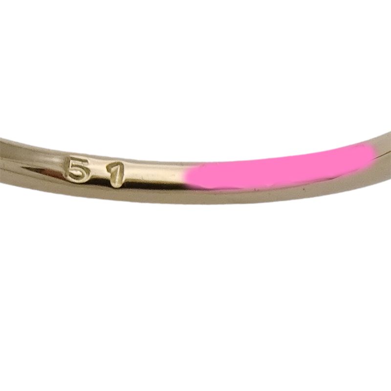 Cartier Ring Diamond Hindu Yellow Gold 51